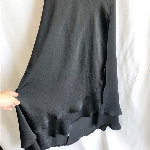 The vintage shop black true wrap v-neck dress - Picture 4 of 6